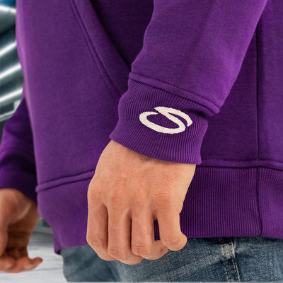 Hoodie White Curve