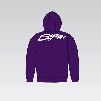 Hoodie White Curve